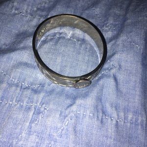 Signature Coach Hinged Bracelet
